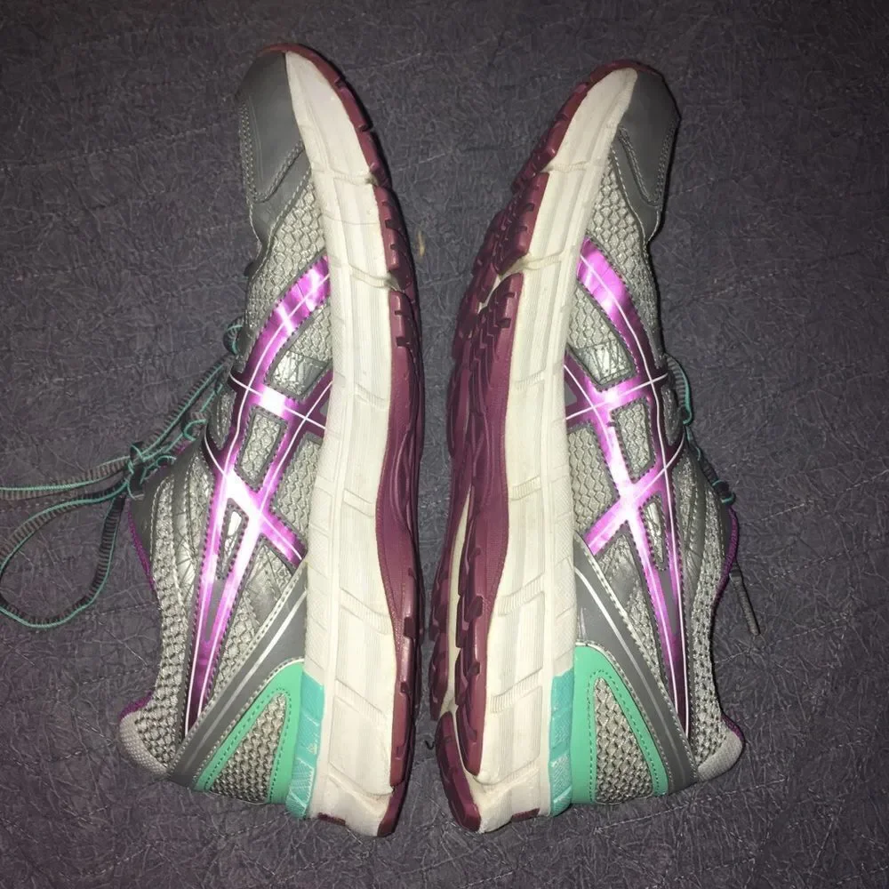 ASICS athletic sporty basics sneakers tennis shoes